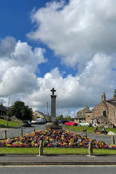 war memorial in aighton bailey and chaigley